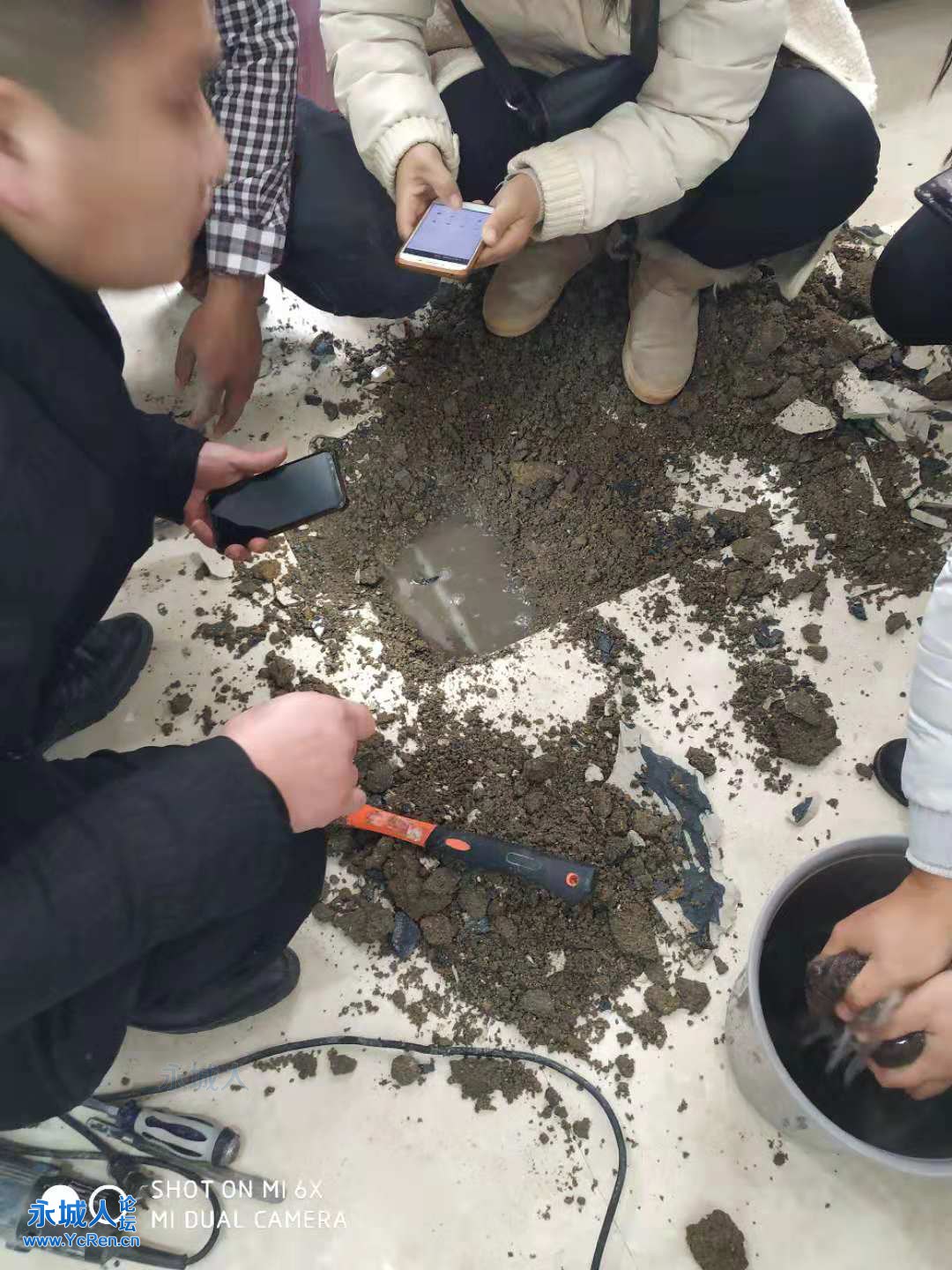 汉滨管道漏水检测